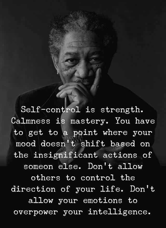 Self-Control is Strength. Calmness Is Mastery. You – Tymoff