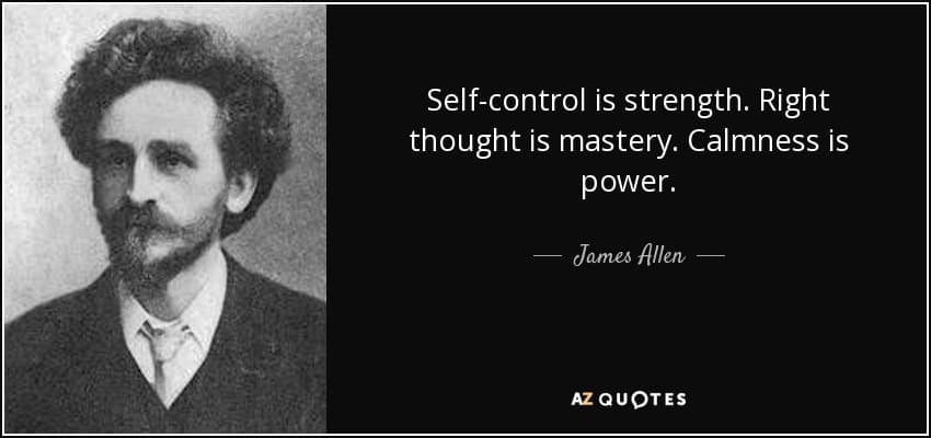 Self-Control is Strength. Calmness Is Mastery. You – Tymoff