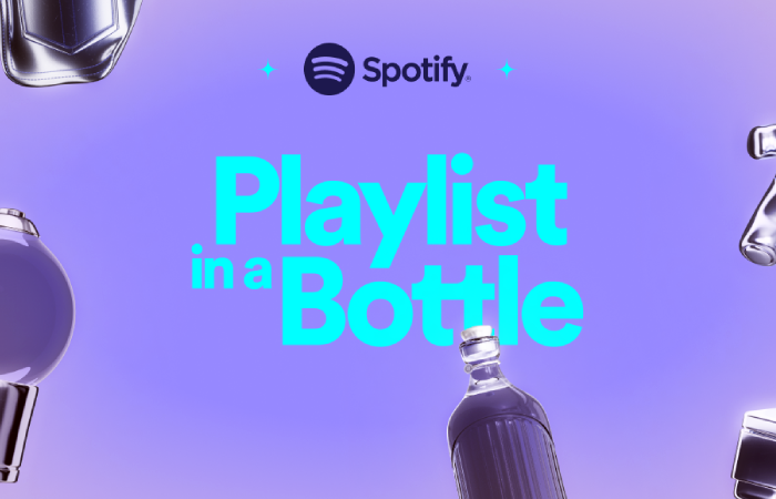 Spotify's Playlist In a Bottle - A Time Capsule For Your Memories